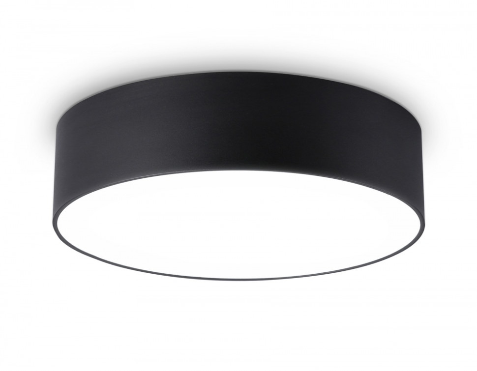 Накладной светодиодный светильник Ambrella light ORBITAL Air AlumFV5518, цвет черный