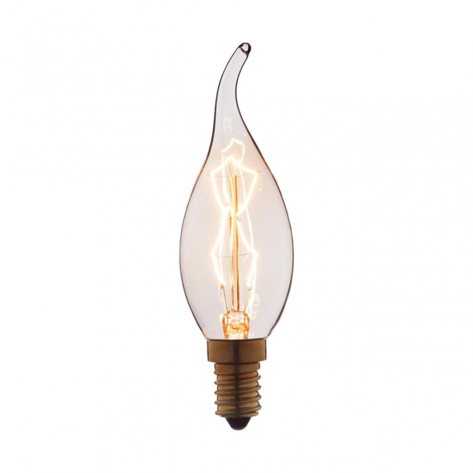 Ретро лампа E14 40W Edison Bulb Loft It 3540-TW, цвет желтый