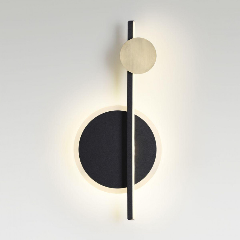 Настенный светильник Lumion Chita 5608/17WL, цвет черный 5608/17WL - фото 3