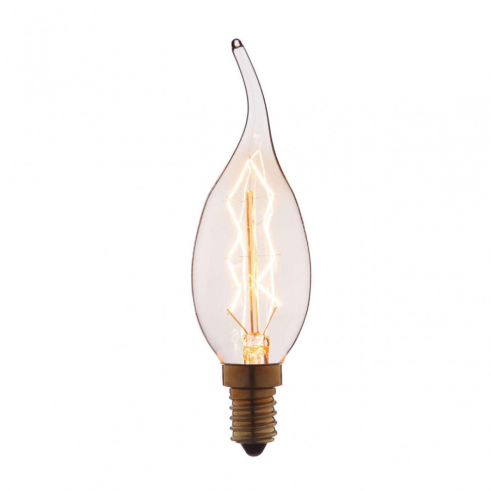 Ретро лампа E14 60W Edison Bulb Loft It 3560-TW, цвет желтый