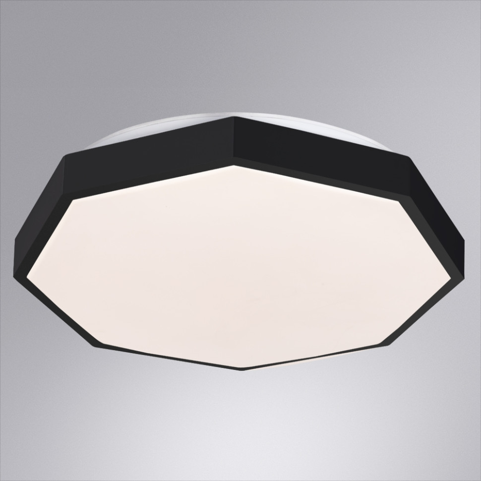 Потолочный светодиодный светильник Arte Lamp KANT A2659PL-1BK, цвет черный - фото 2