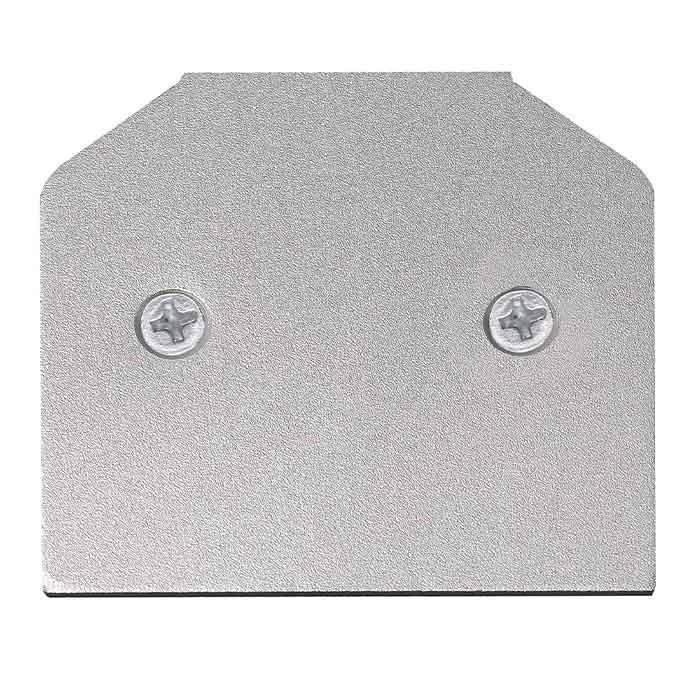 Заглушка для профиля-адаптера в натяжной потолок для магнитного шинопровода Crystal Lux CLT 0.223 06 коннектор l образный внешний для магнитного шинопровода crystal lux clt 0 223 03 bl