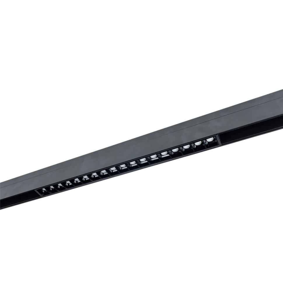 Трековый светильник 20W 4000К для магнитного шинопровода Arte Lamp Linea A4635PL-1BK, цвет черный - фото 1