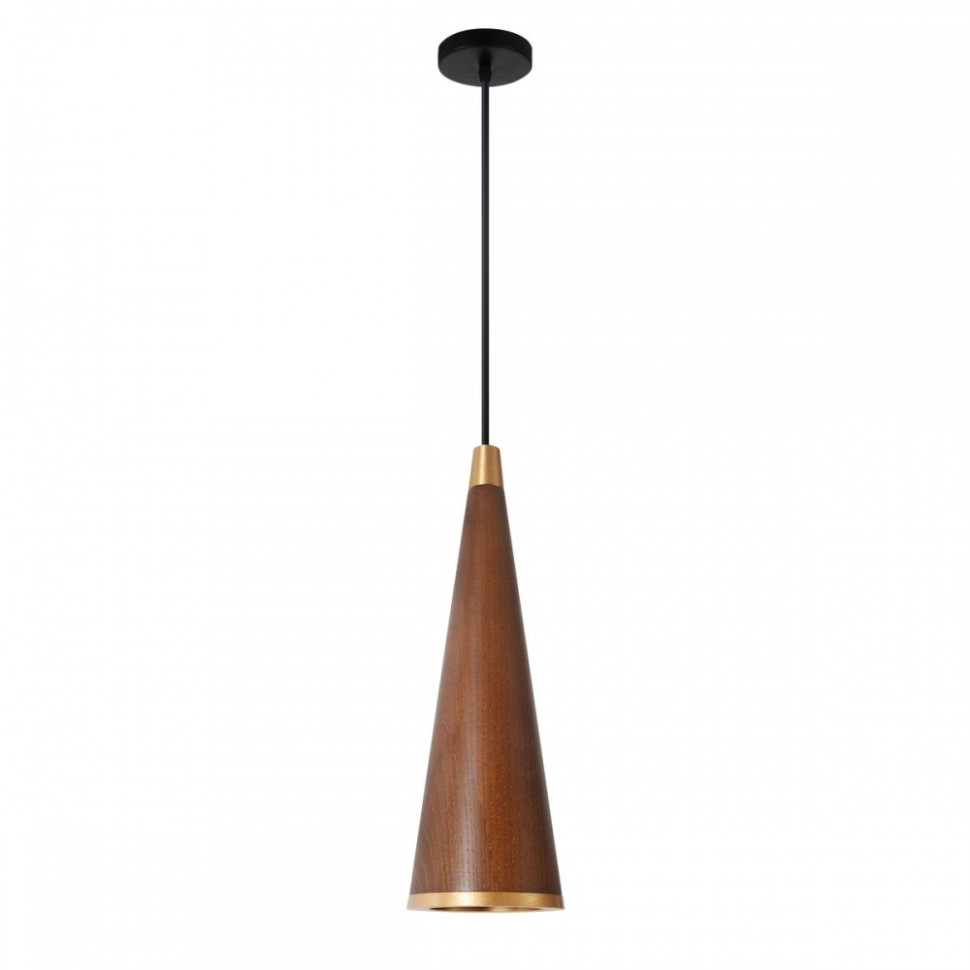 Подвесной светильник Favourite Coni 2830-1P, цвет черный - фото 1