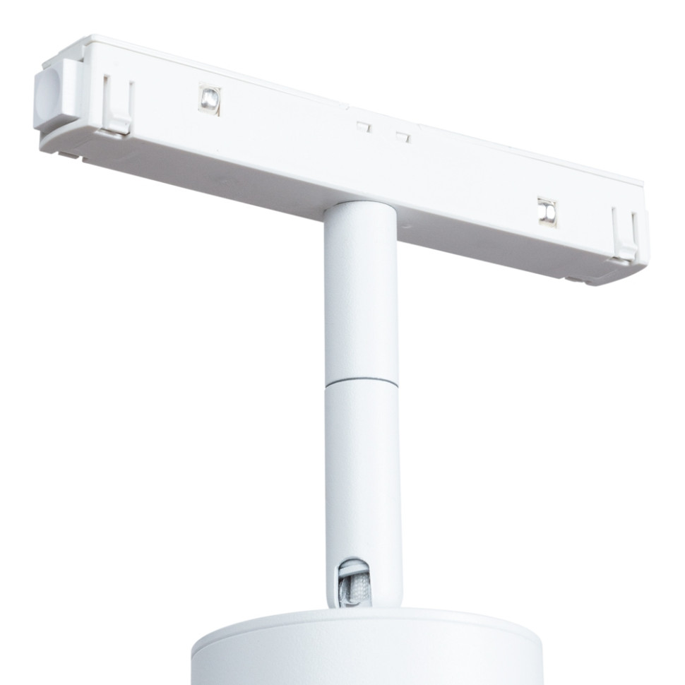 Трековый светильник на подвесе 8W 4000К для магнитного шинопровода Arte Lamp LINEA A4630PL-1WH, цвет белый - фото 3