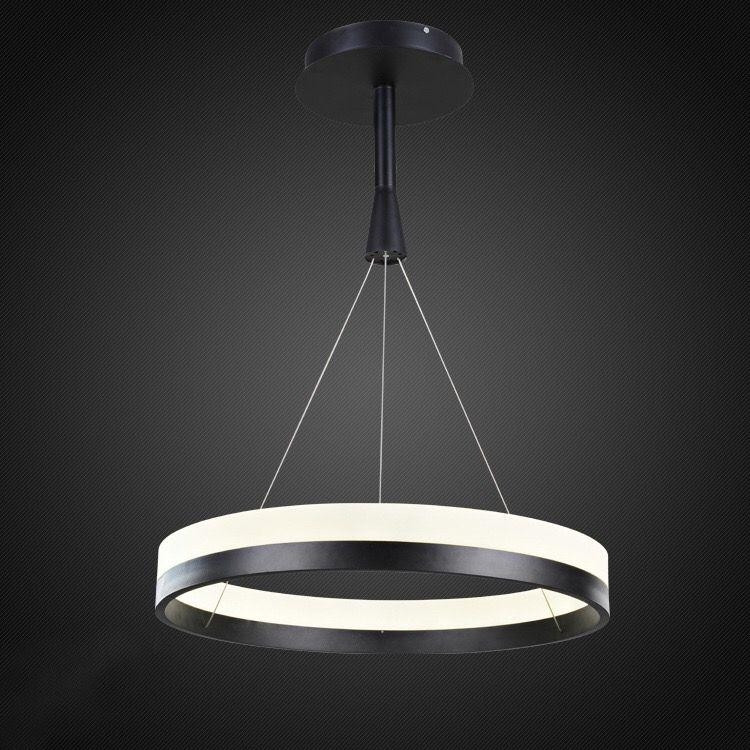 Подвесной светодиодный светильник Moderli Crime V1761-PL, цвет черный - фото 2