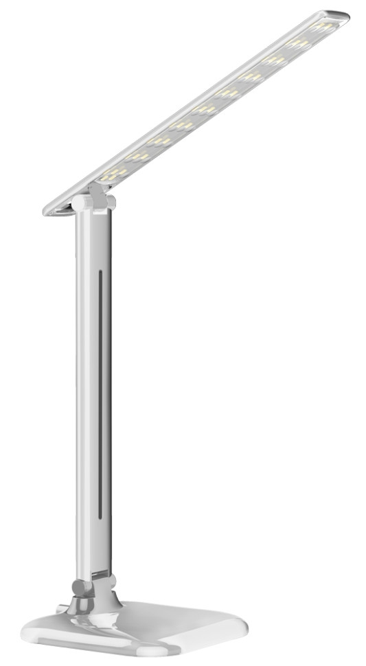 Настольный светодиодный светильник Ultraflash UF-716 C01 белый 13787 пленка пищевая доляна 22 5 см × 100 м 8 мкм белый