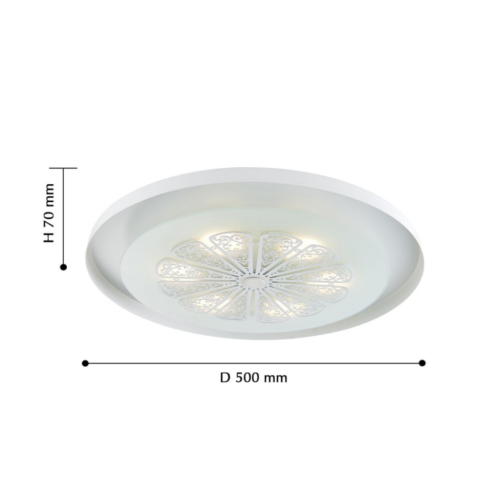 2601-5C Потолочный светодиодный светильник Favourite Incarnatio, цвет белый - фото 3