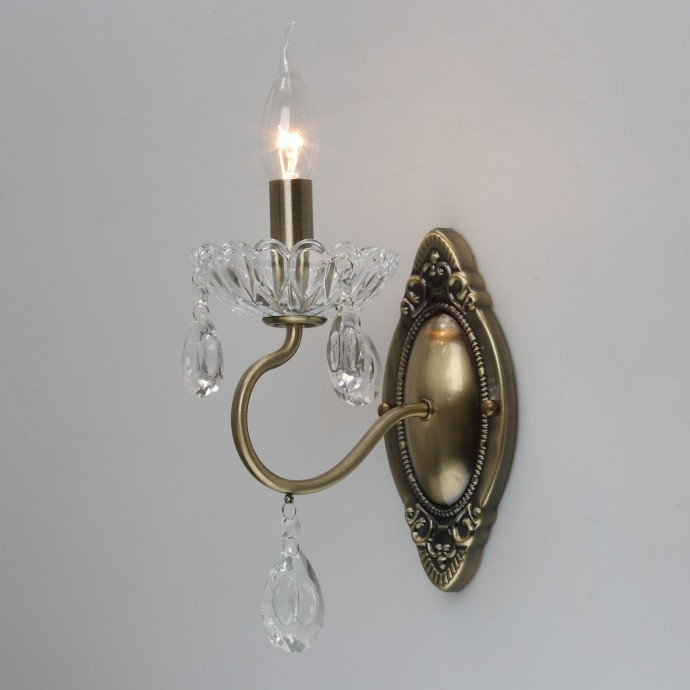 Бра со свeтодиодной лампочкой E14, комплект от Lustrof. №367769-669749, цвет античная бронза - фото 2