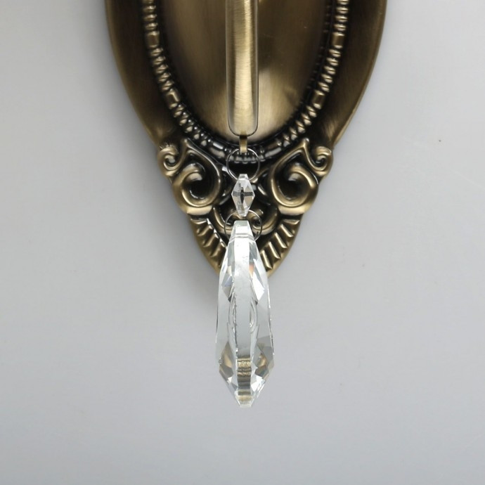 Бра со свeтодиодной лампочкой E14, комплект от Lustrof. №367769-669749, цвет античная бронза - фото 3