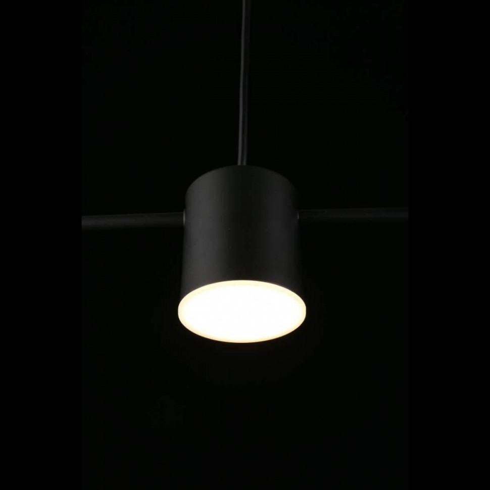 Подвесная светодиодная люстра Aployt Frania APL.017.03.18, цвет черный - фото 4