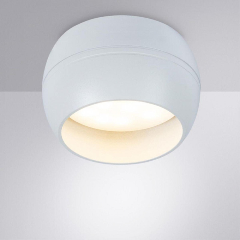 Светильник врезной в наборе с Led лампой. Комплект от Lustrof №436946-704675, цвет белый - фото 3