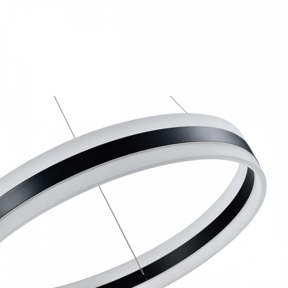 Подвесной светодиодный светильник Moderli Strips V1741-PL, цвет черный - фото 2