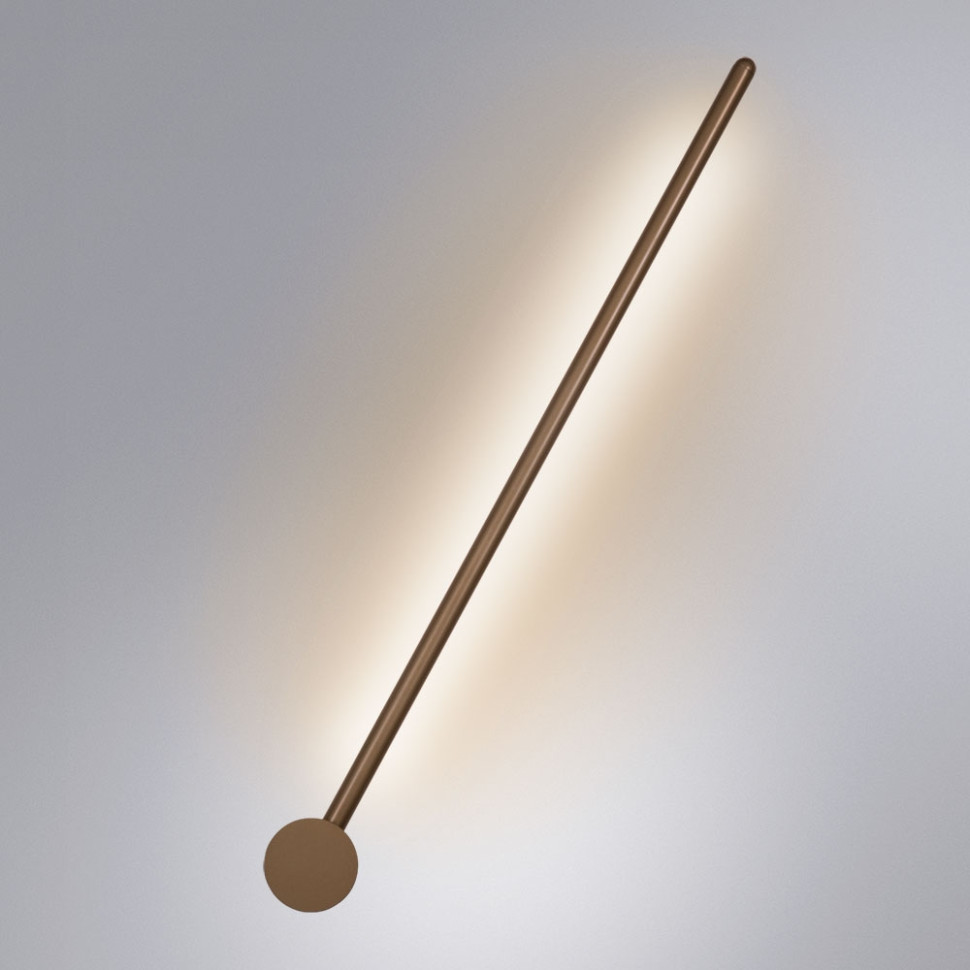 Настенный светодиодный светильник Arte Lamp POLIS A2027AP-1GO, цвет золото - фото 3