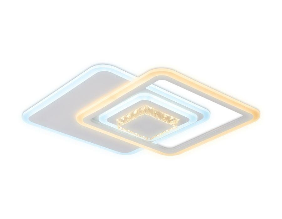 Потолочный светодиодный светильник с ПДУ (Радио 2.4) Ambrella light Acrylica FA261, цвет белый - фото 3
