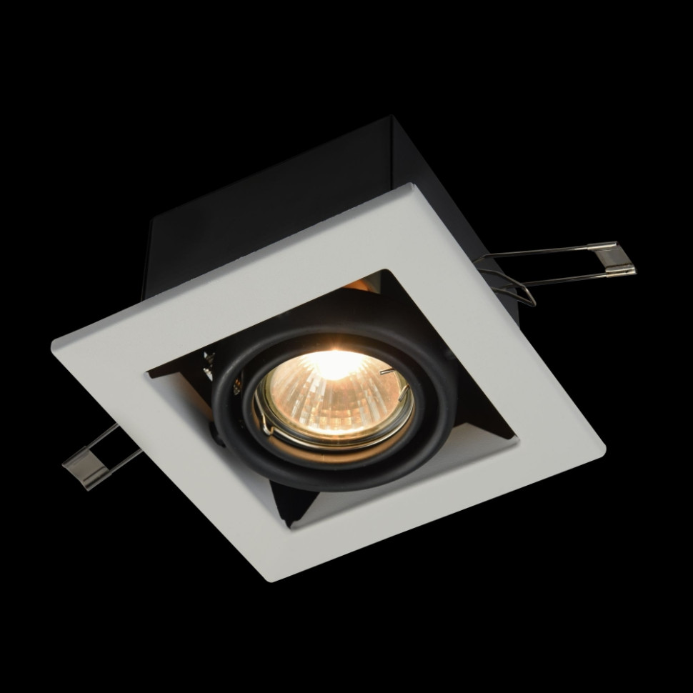 DL008-2-01-W Встраиваемый светильник Maytoni Metal карданный светильник maytoni metal modern dl008 2 02 b