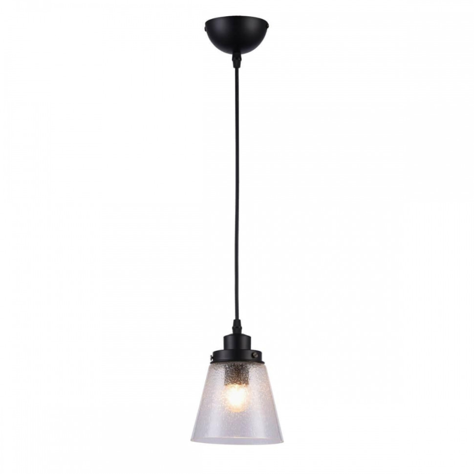 Светильник подвесной с лампочкой Omnilux OML-51006-01+Lamps, цвет черный OML-51006-01+Lamps - фото 2