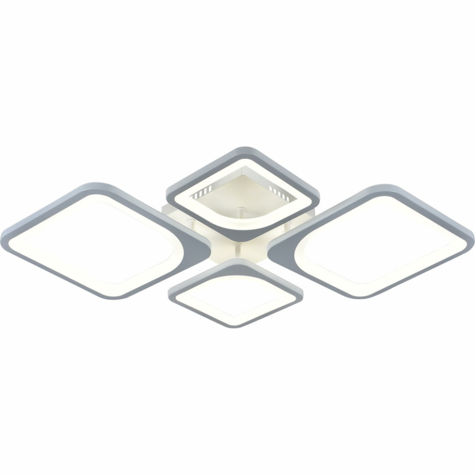 Потолочная диммируемая люстра с пультом ДУ Reluce 11005-0.3-2+2 WH (1426502), цвет белый - фото 4