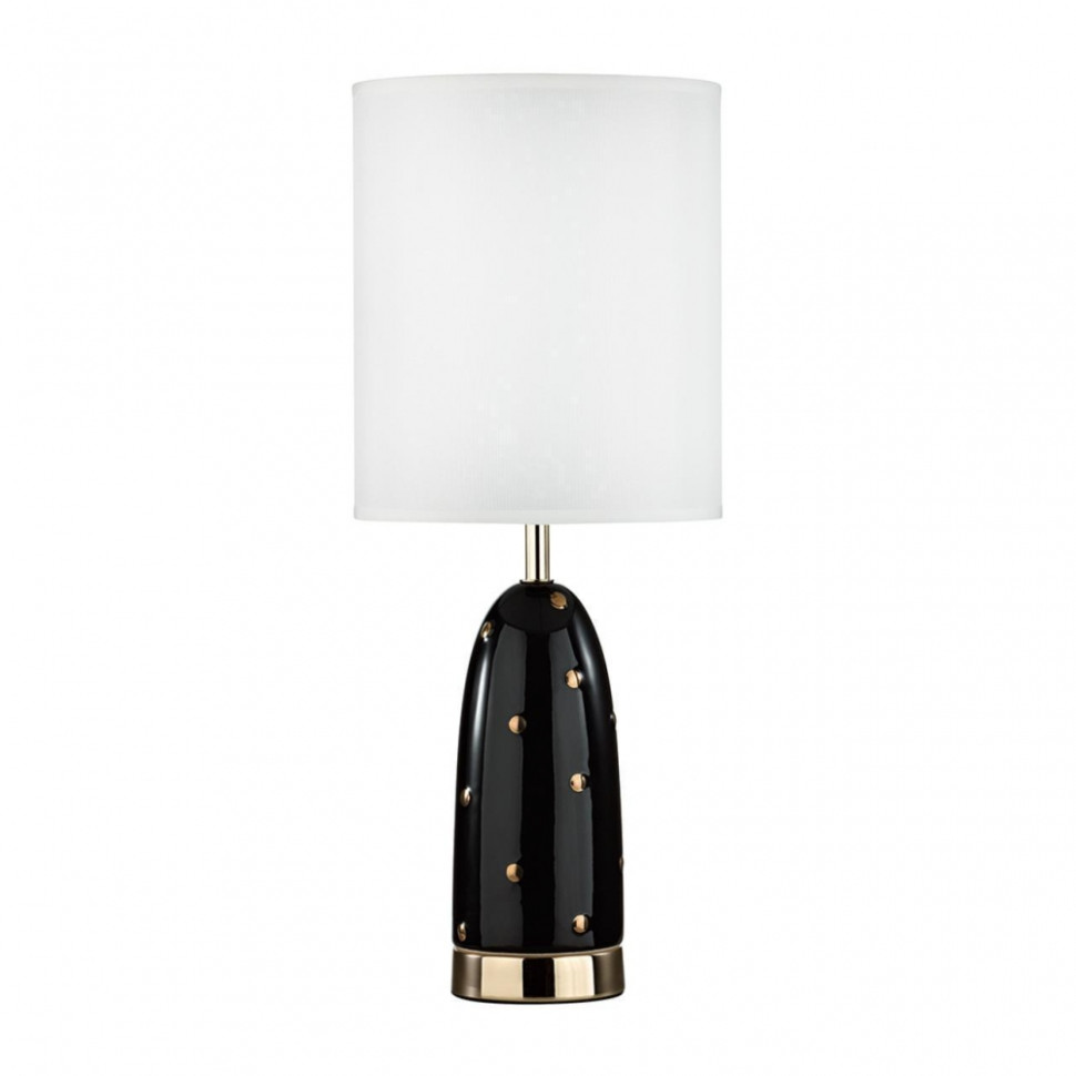 Настольная лампа с лампочкой Odeon 5424/1T+Lamps, цвет черный с золотом 5424/1T+Lamps - фото 2
