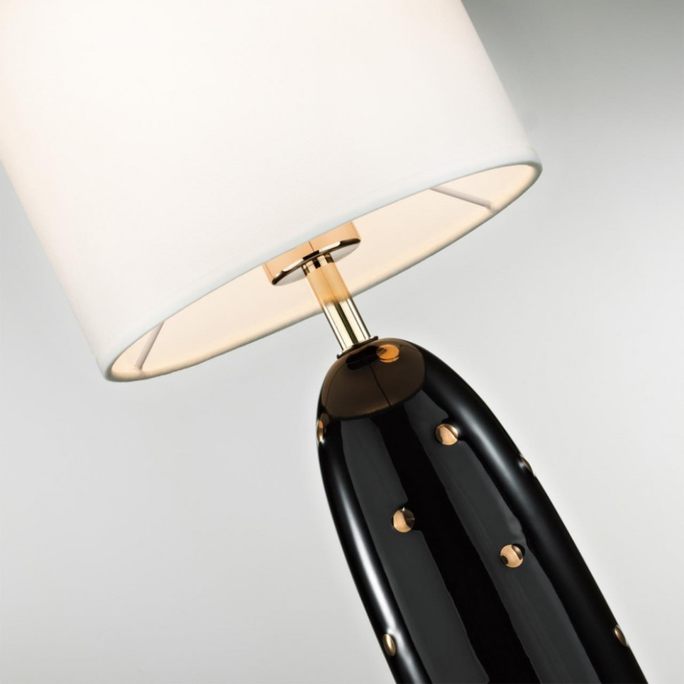 Настольная лампа с лампочкой Odeon 5424/1T+Lamps, цвет черный с золотом 5424/1T+Lamps - фото 4