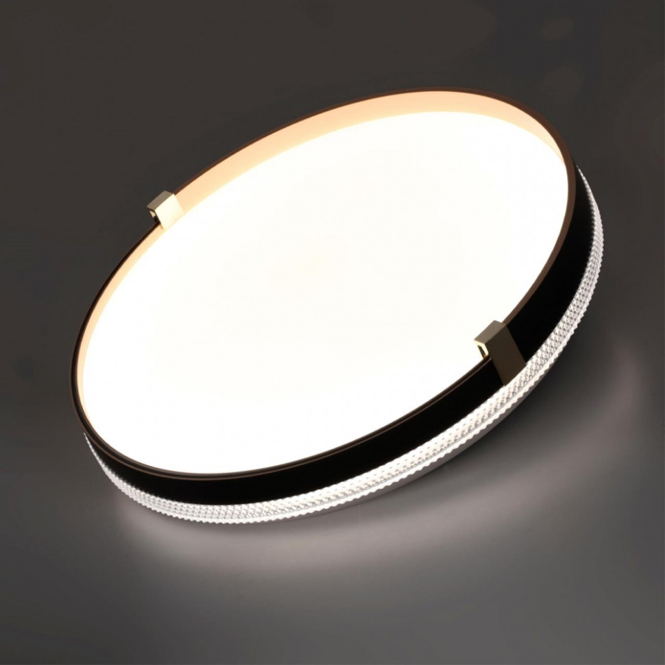 Настенно-потолочный светильник Sonex Pale Olidi Black 7647/CL, цвет белый 7647/CL - фото 3