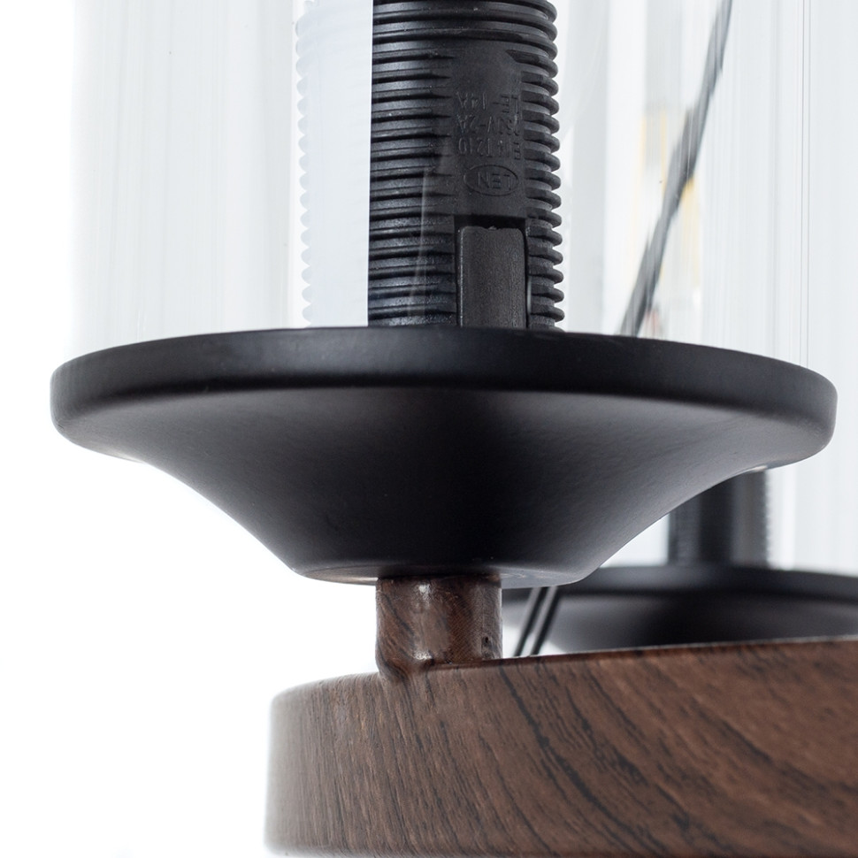 Подвесная люстра Arte Lamp Dalim с поддержкой Маруся A7014SP-5BK-М, цвет чёрный - фото 4