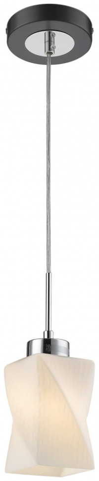 280-126-01 Подвесной светильник Velante брелок для ключей cartage диск металл темный хром