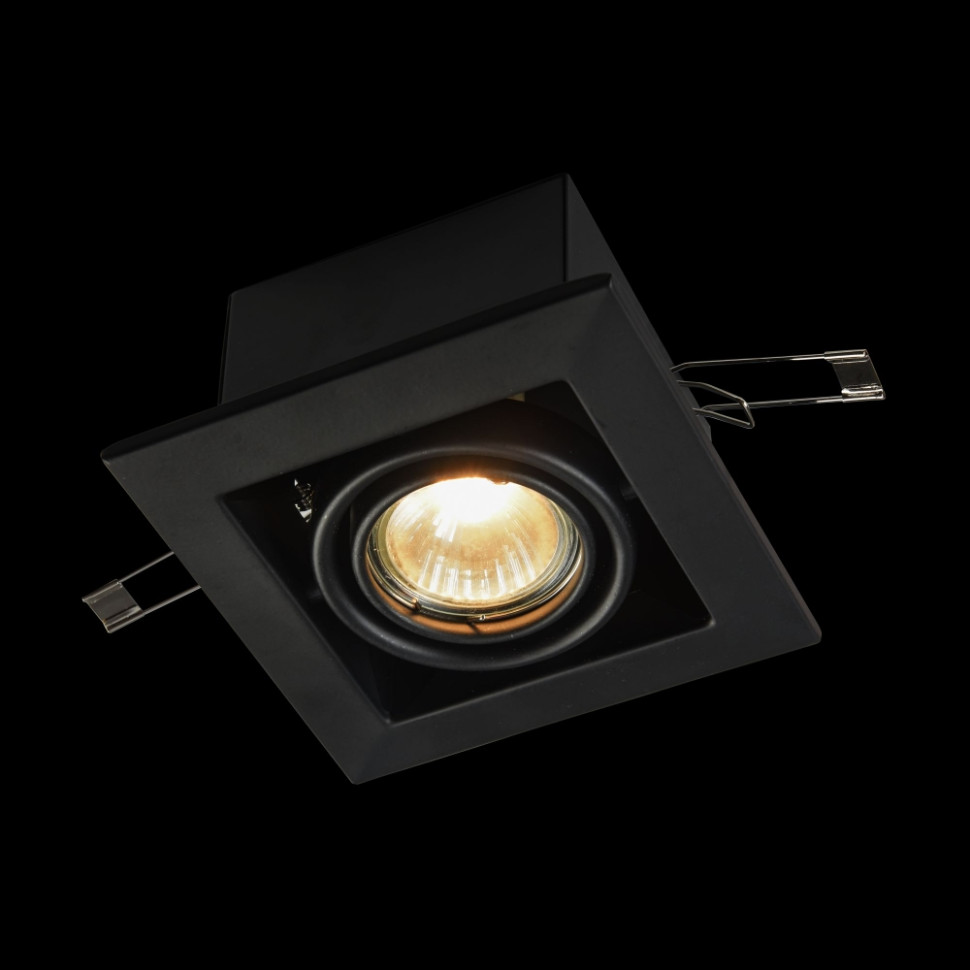 DL008-2-01-B Встраиваемый светильник Maytoni Metal карданный светильник maytoni metal modern dl008 2 01 s