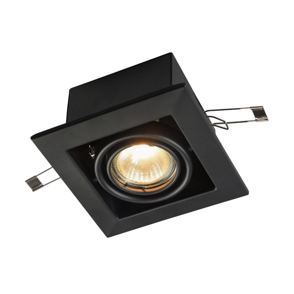 DL008-2-01-B Встраиваемый светильник Maytoni Metal, цвет черный - фото 3