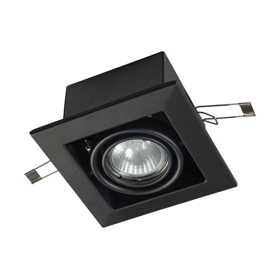 DL008-2-01-B Встраиваемый светильник Maytoni Metal, цвет черный - фото 4