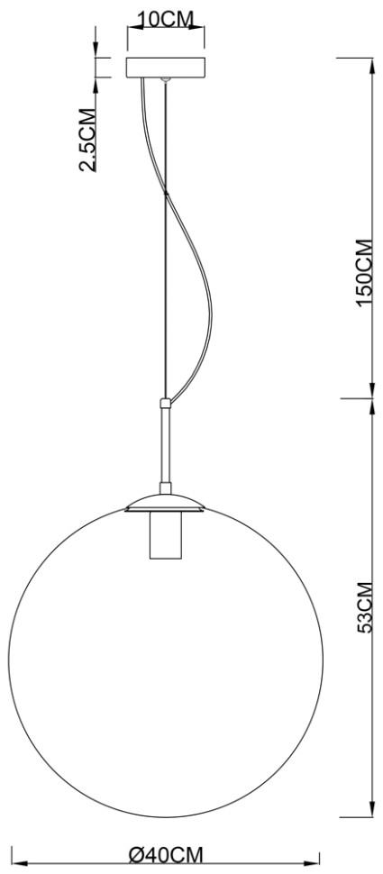Подвесной светильник Arte Lamp Volare A1564SP-1PB, цвет полированная медь - фото 2