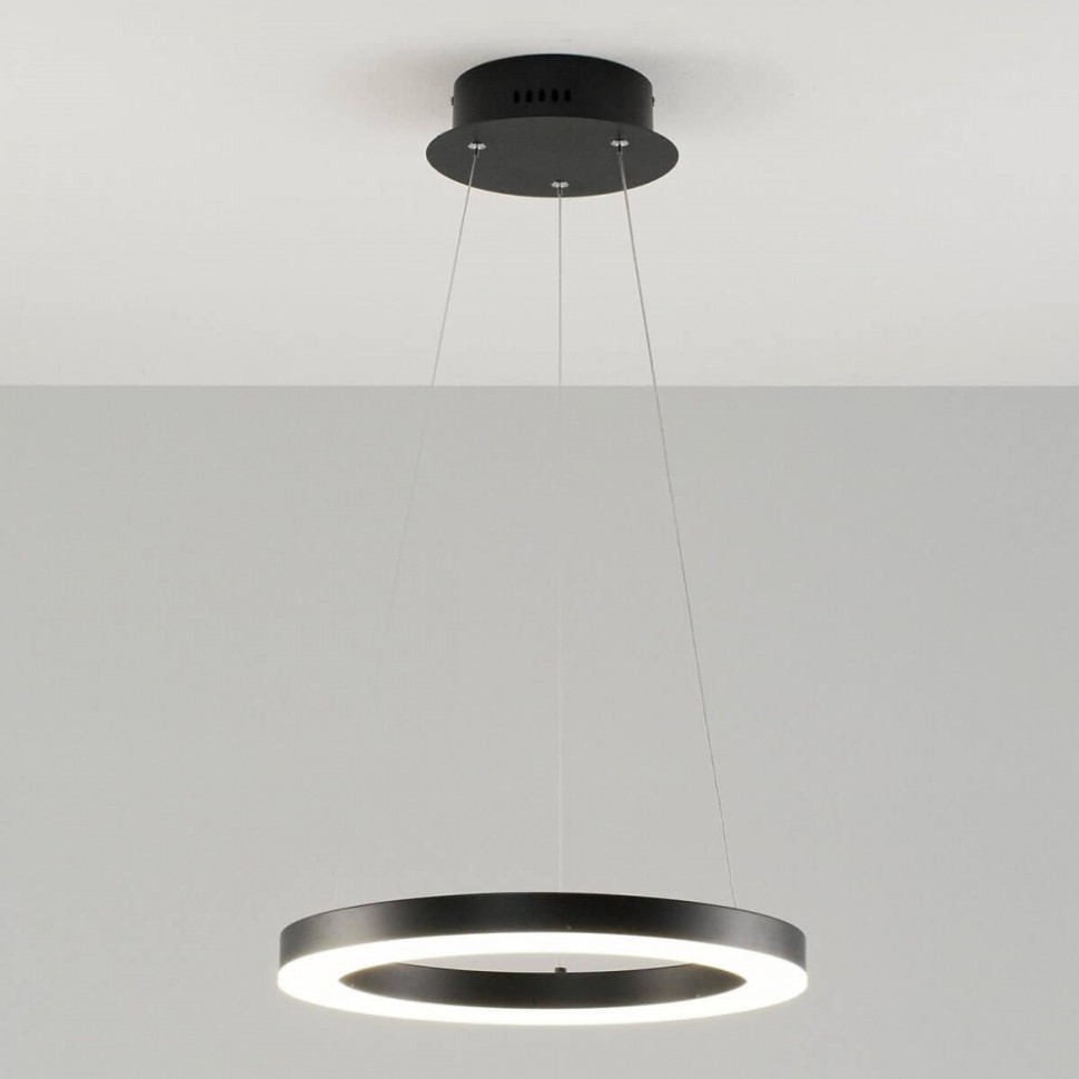 Подвесной светодиодный светильник Moderli Bona V1751-PL, цвет черный - фото 1
