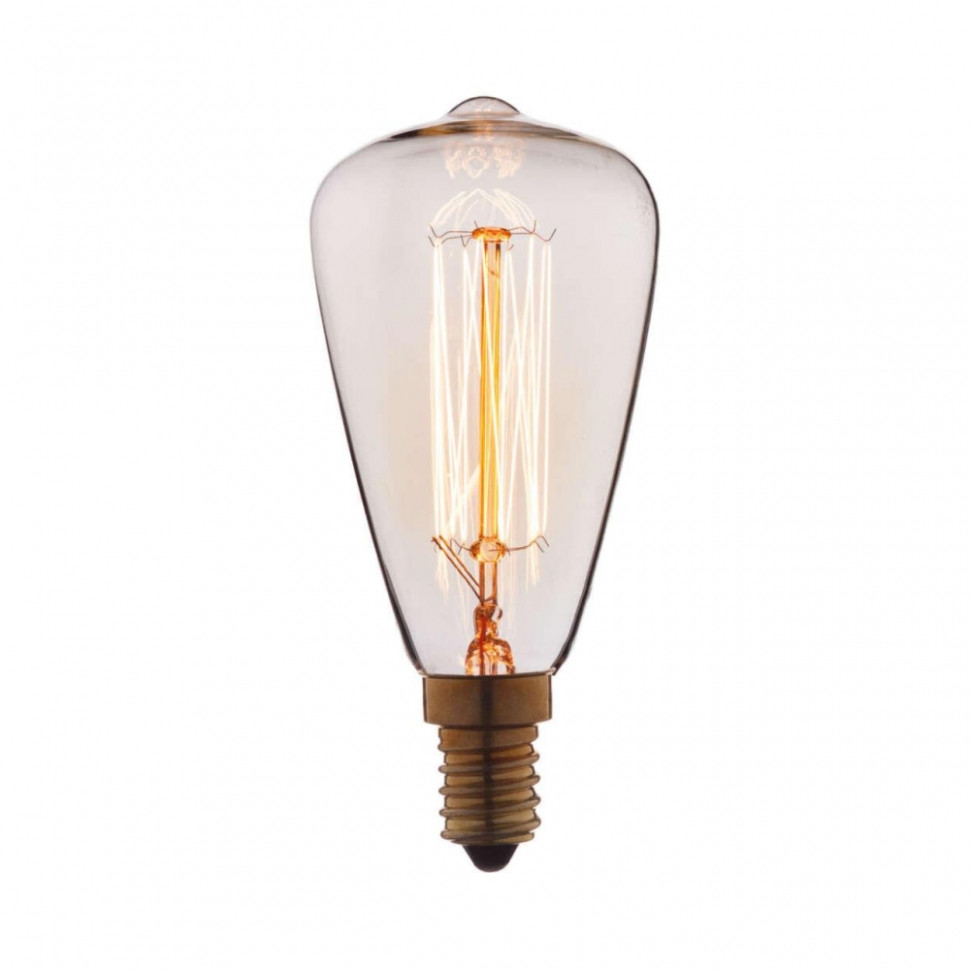 Ретро лампа E14 40W Edison Bulb Loft It 4840-F, цвет желтый