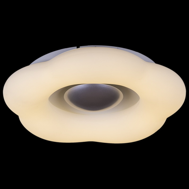 Потолочный светодиодный диммируемый светильник с пультом ДУ Reluce 01014 1415385, цвет белый - фото 1