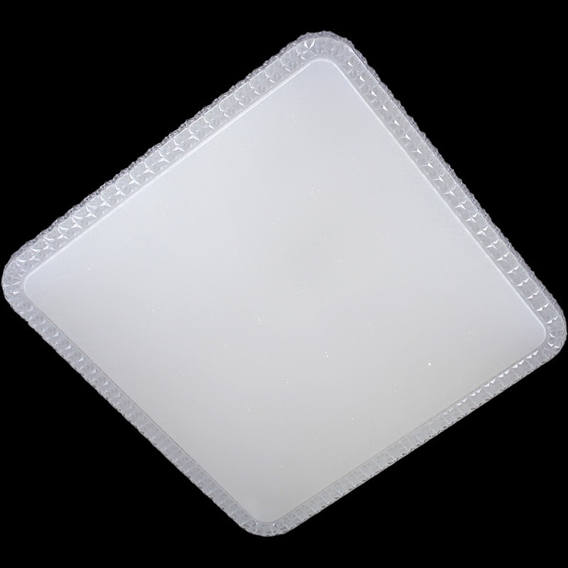 Потолочная светодиодная диммируемая люстра с пультом ДУ Reluce 09760 1414630, цвет белый - фото 1