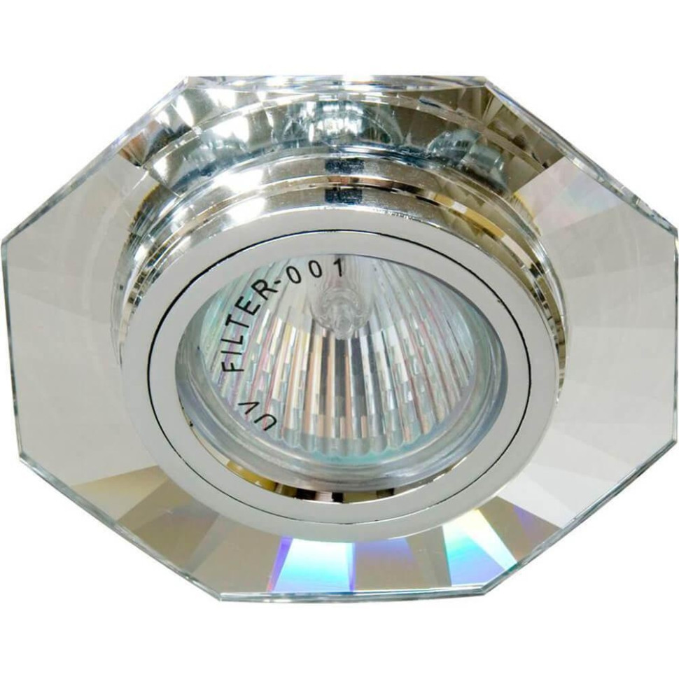 19730 Светильник встраиваемый Feron 8120-2, цвет серебро - фото 1