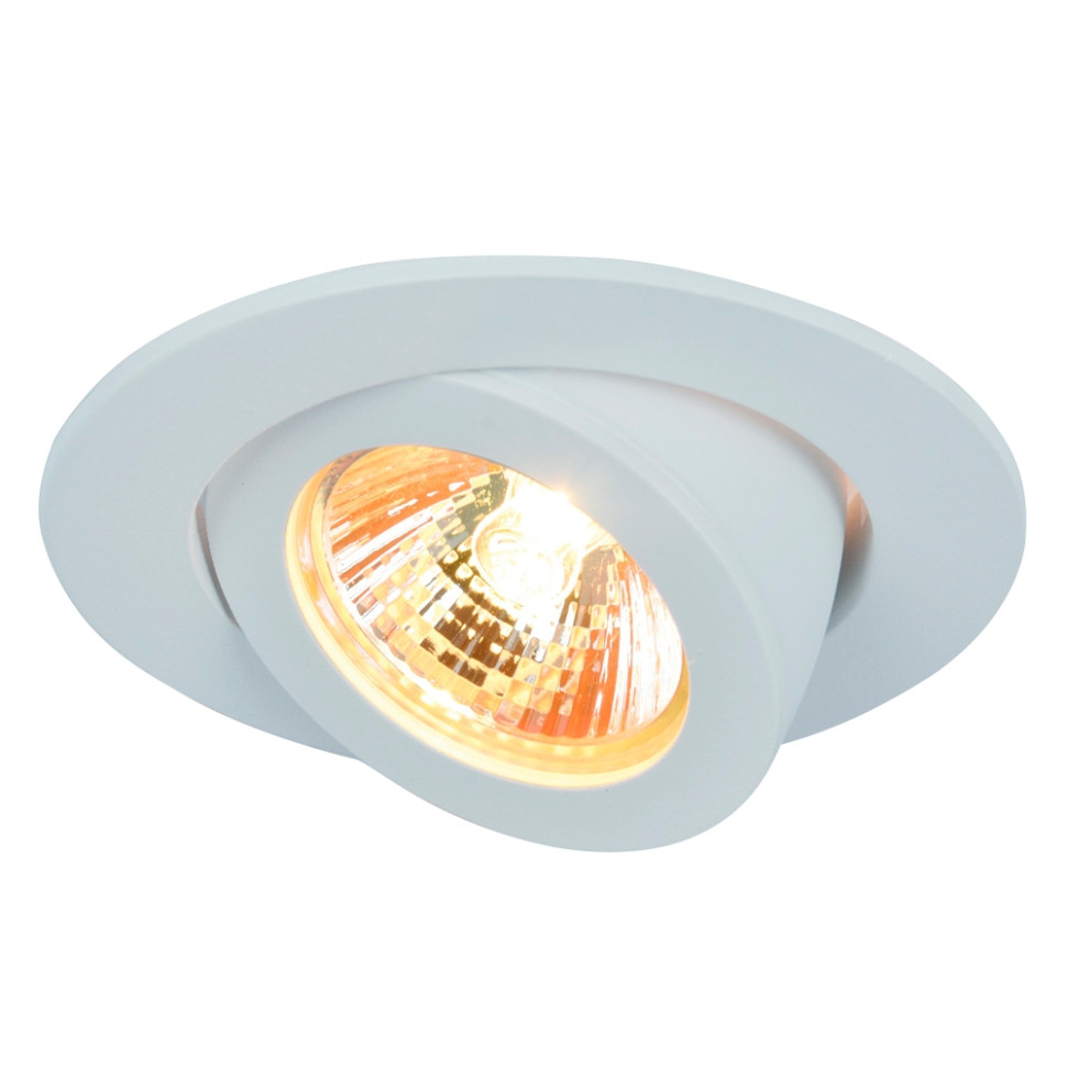 Встраиваемый светильник Arte Lamp Accento A4009PL-1WH бра arte lamp vincent a7790ap 1bk