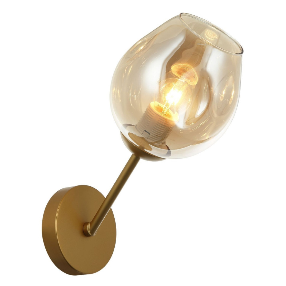 Бра на стену со светодиодными лампами, комплект от Lustrof. №176721-617903, цвет золото - фото 1