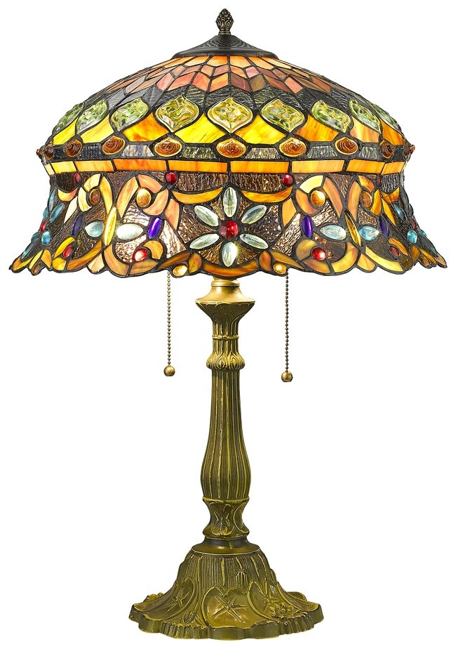 Настольная лампа со светодиодными лампочками E27, комплект от Lustrof. №310064-623554