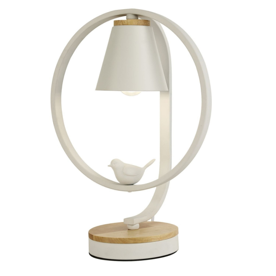 Настольная лампа с лампочкой F-promo Uccello 2939-1T+Lamps E27 P45, цвет матовый белый 2939-1T+Lamps E27 P45 - фото 2