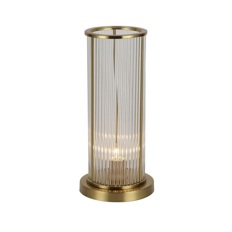 Настольная лампа со светодиодной лампочкой, комплект от Lustrof. №303349-618268, цвет медный - фото 1