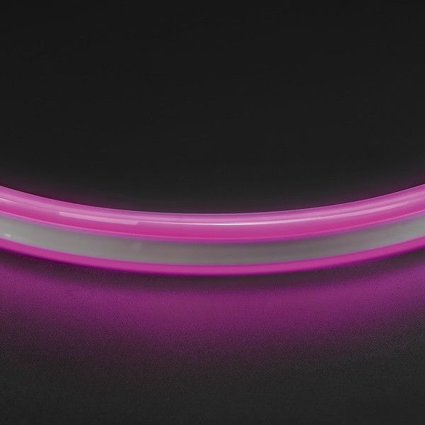 1м. Неоновая лента фиолетового цвета 9,6W, 220V, 120LED/m, IP65 Neoled Lightstar 430108 коннектор к неоновым лентам средний neoled lightstar 430188
