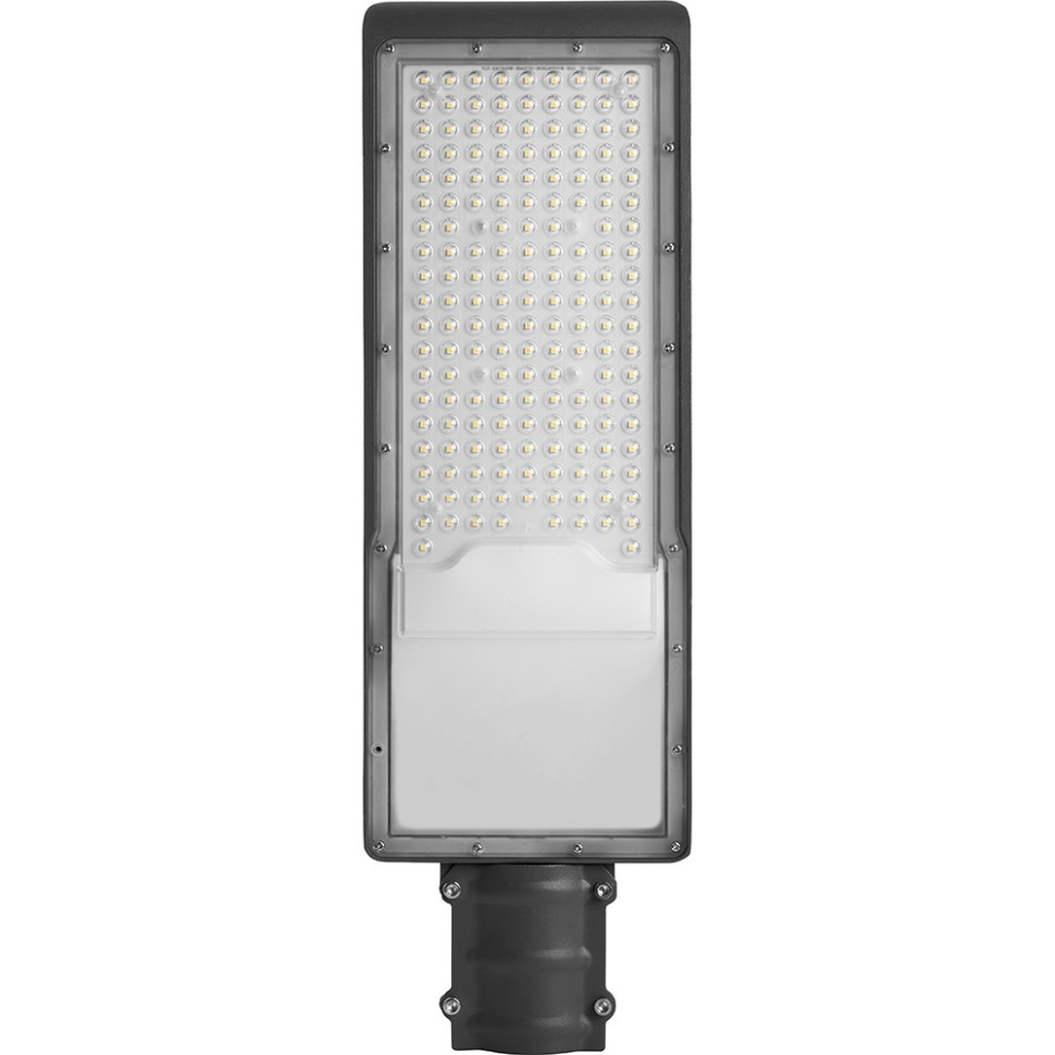 Светодиодный уличный фонарь консольный на столб Feron SP3035 120W 6400K 230V, серый 41581 фонарь на столб feron оптима 11562