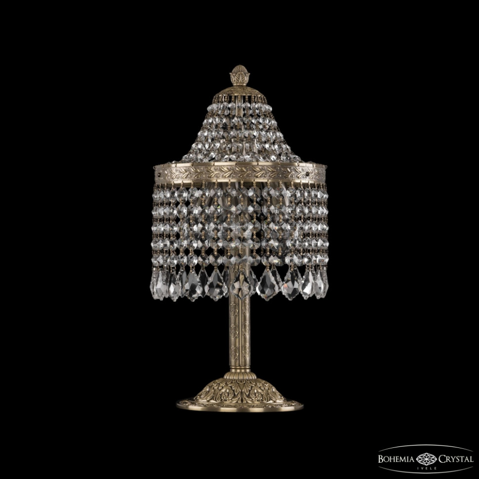 Настольная лампа Bohemia Ivele Crystal 19201L6/H/20IV Pa Leafs подвес bohemia ivele crystal 14781p 11 ni