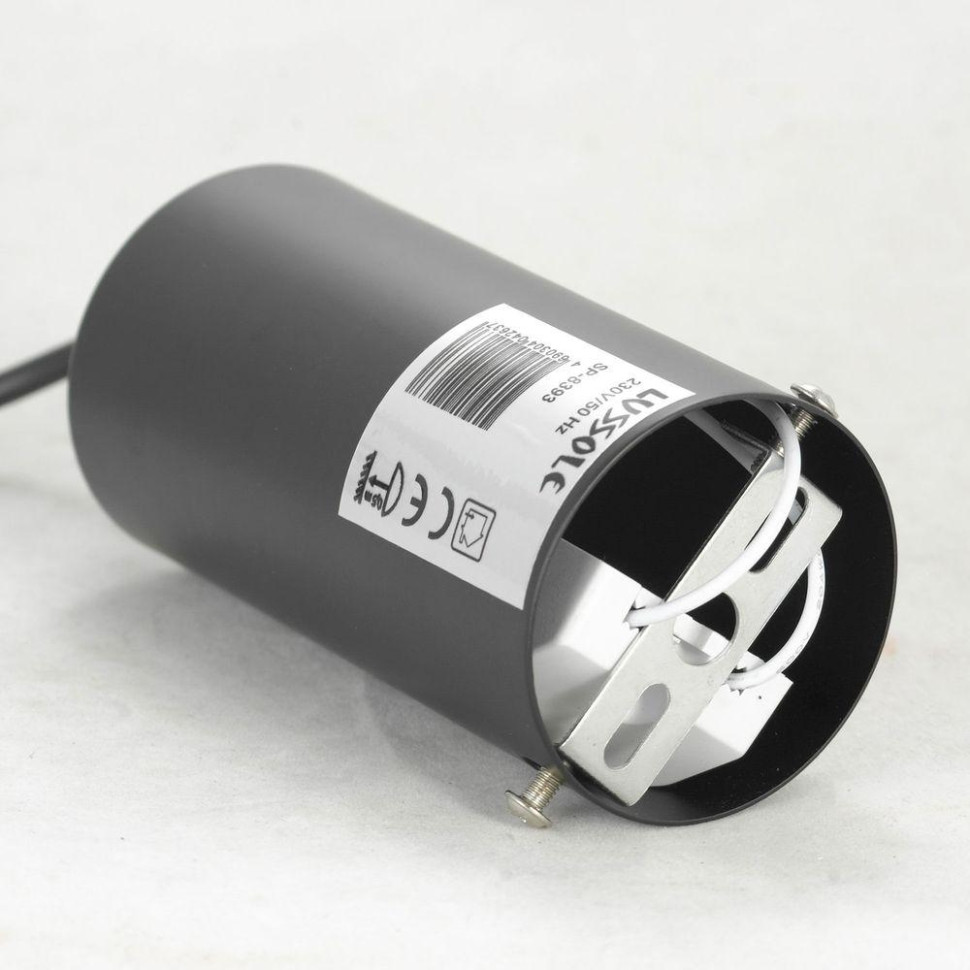 Подвесной светодиодный светильник Lussole Loft Pickens LSP-8393, цвет черный - фото 2