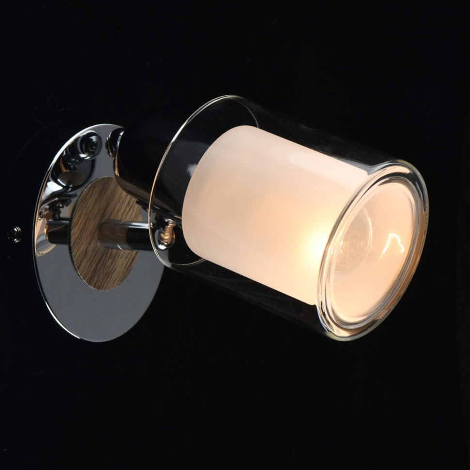Бра со свeтодиодной лампочкой E14, комплект от Lustrof. №196750-667896, цвет хром - фото 4