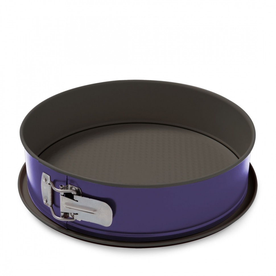 Форма для выпечки круглая разъемная фиолетовая, Bon Ton Guardini 26 см (70126PULBHEE)