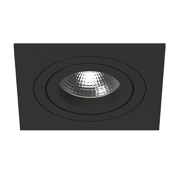 i51707 Встраиваемый точечный светильник Intero 16 Quadro Lightstar (комплект из 217517+217607) рамка lightstar domino quadro 214546