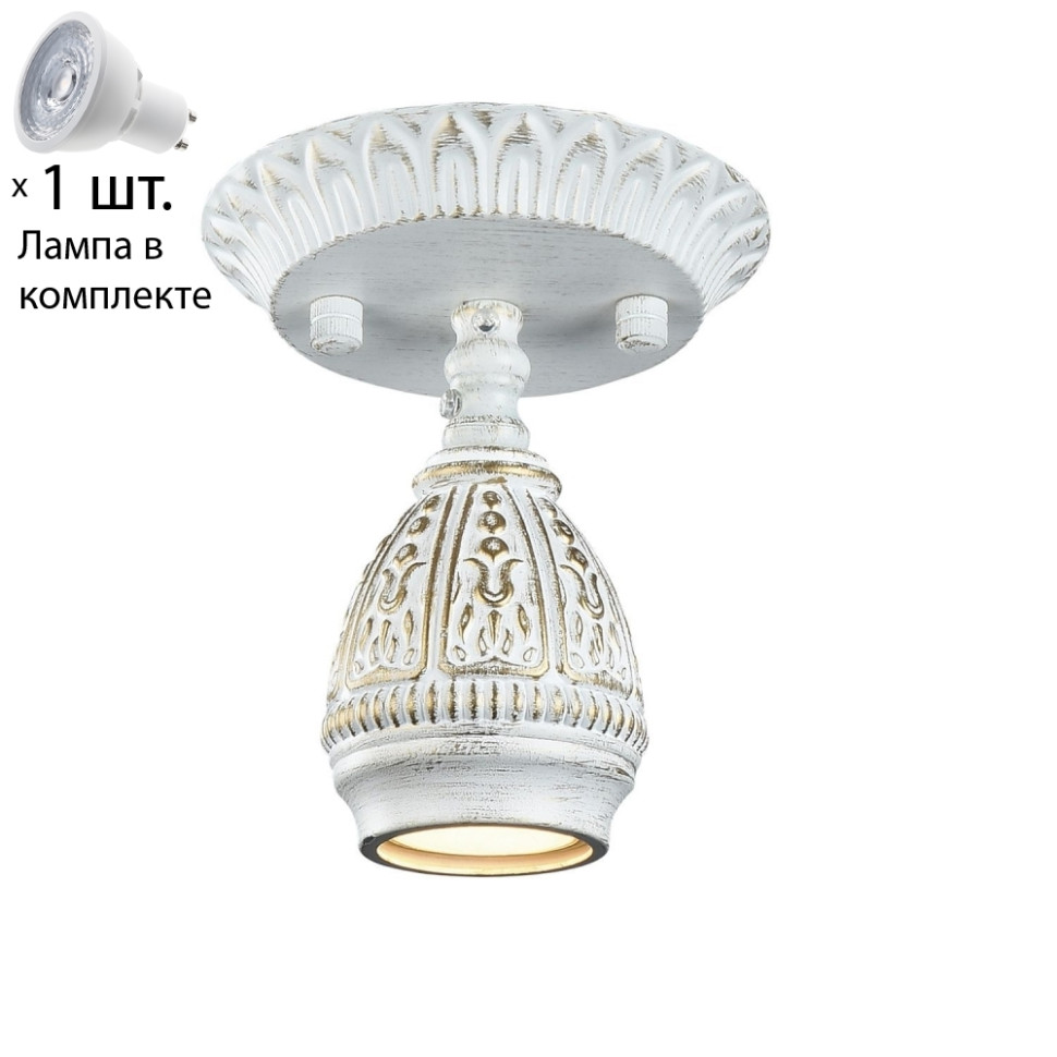 Светильник подвесной  с лампочкой Favourite Sorento 1585-1P+Lamps Gu10 люстра favourite 1585 1p sorento