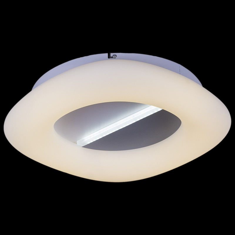 Потолочный светодиодный диммируемый светильник с пультом ДУ Reluce 01031 1415387, цвет белый - фото 1